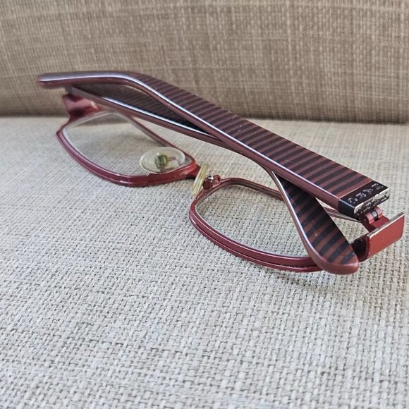 Marc by Marc Jacobs Women Eyeglasses Frame Red Tone 50[]16 136 Glasses Frame - Picture 4 of 12